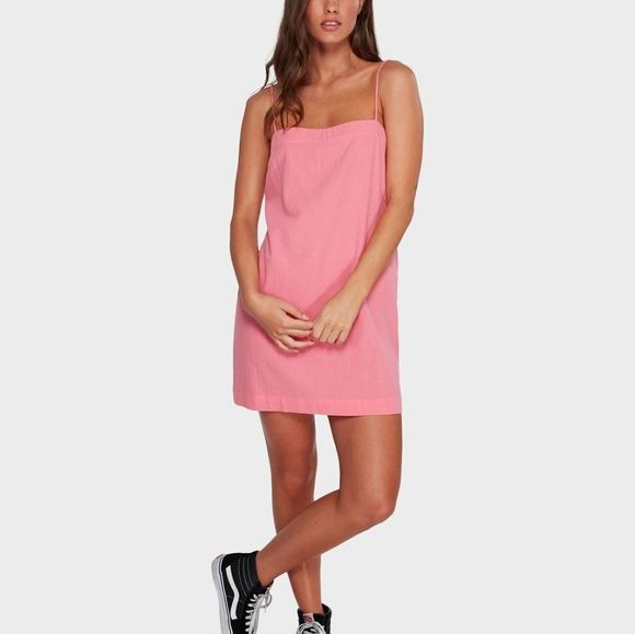 Billabong Sunset A-Line Cotton Mini Dress - Picture 7 of 16